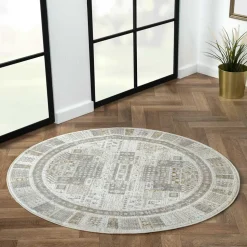 120 cm Teppich rund Ackora