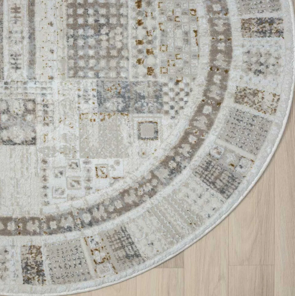 120 cm Teppich rund Ackora