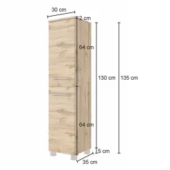 Bad Seitenschrank Vidorella