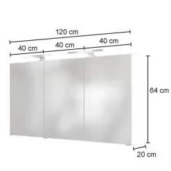 Bad Spiegelschrank Jalexda