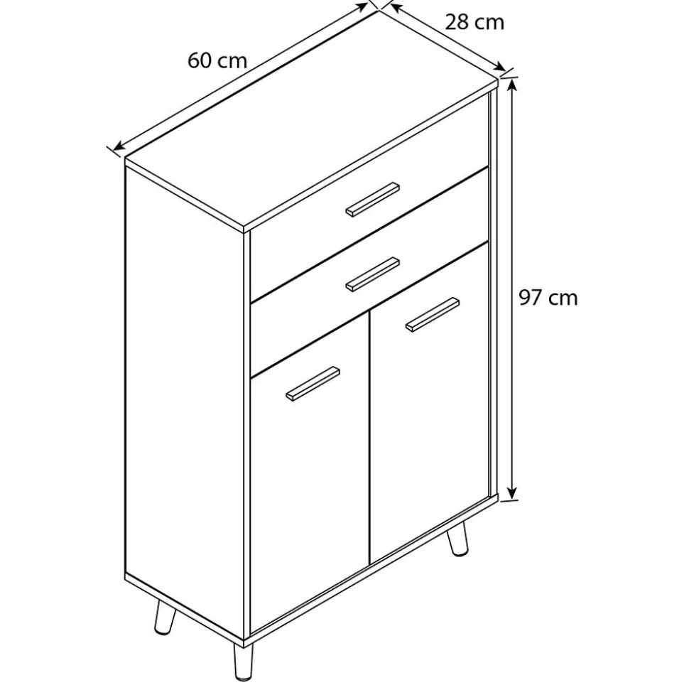 Badezimmer Highboard Nua