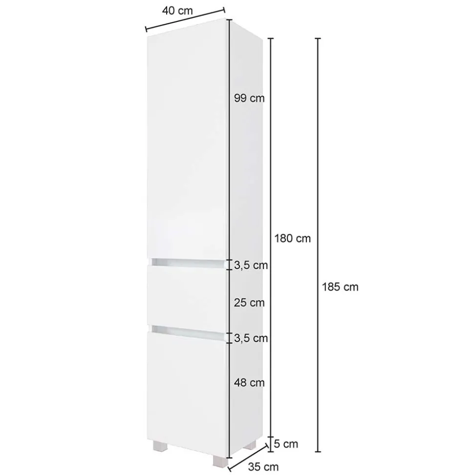 Badezimmer Hochschrank Bradoss