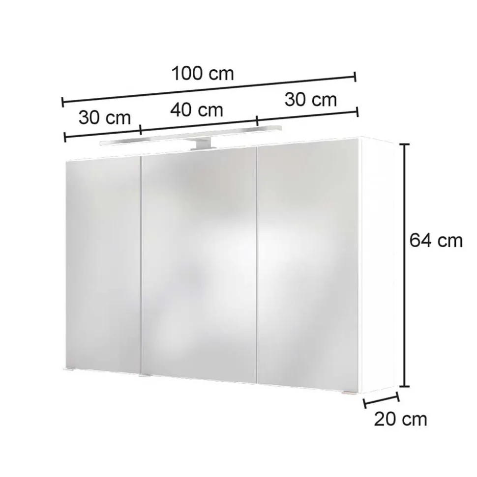 Badezimmer Spiegelschrank Vimmos