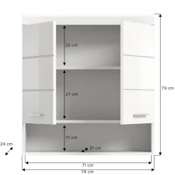 Badezimmerhängeschrank Bird
