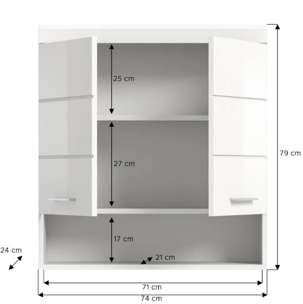 Badezimmerhängeschrank Bird
