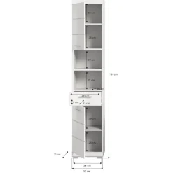 Badezimmerhochschrank Bird