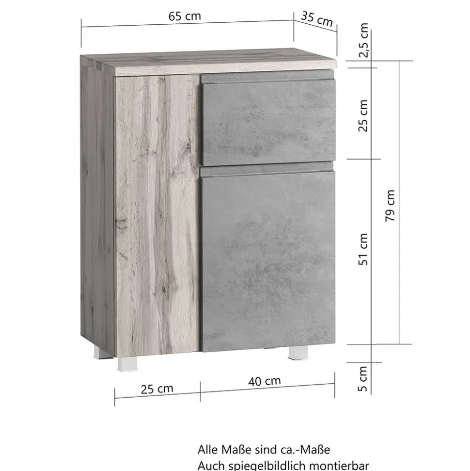Badezimmerunterschrank Tagma