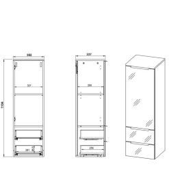 Badschrank Ontentas