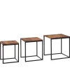 Beistelltisch 3er Set Rumion
