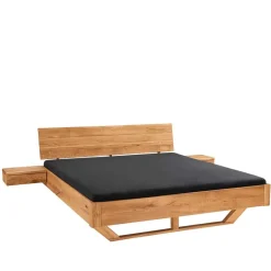 Bett mit Holzkufe Tamyno