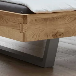 Bett mit Nachtkonsolen Vercion