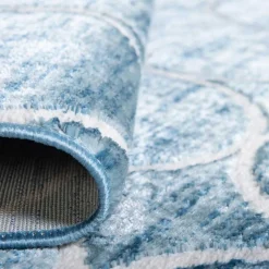 Blauer Teppich Acasa