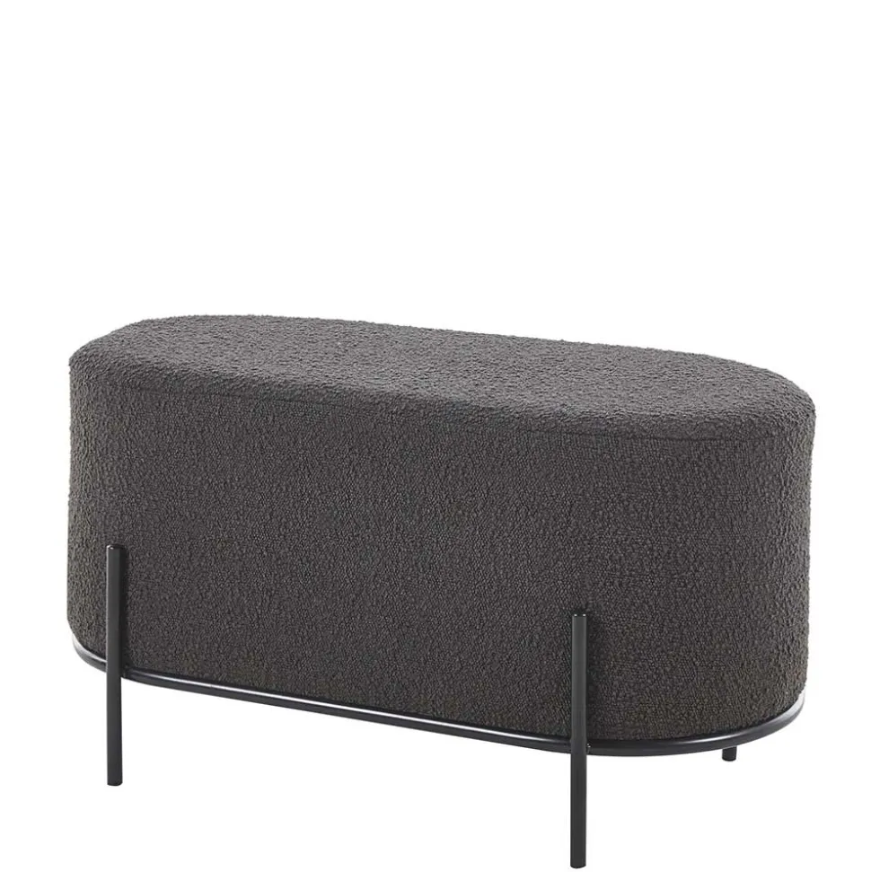Boucle Polsterhocker Zerval
