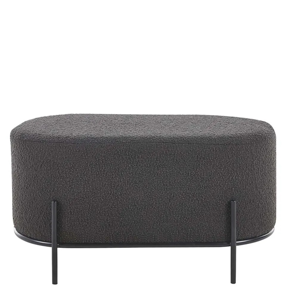 Boucle Polsterhocker Zerval