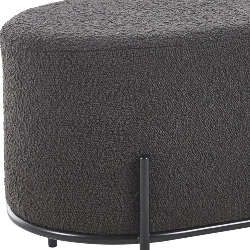 Boucle Polsterhocker Zerval