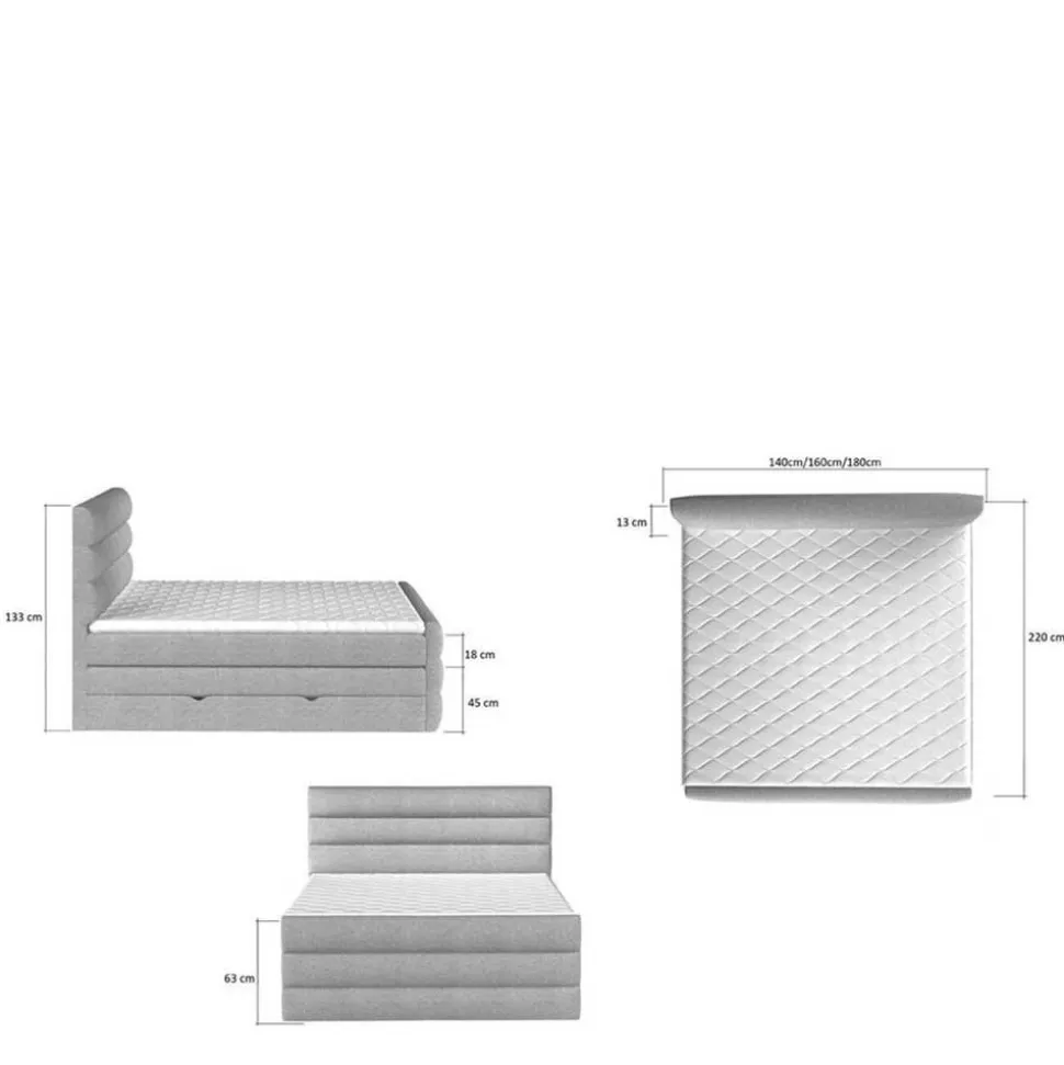Boxspringbett Didesco