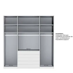 Brauner Schlafzimmerschrank Boplaroma