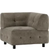 Couch Eckelement Flachgewebe Zitalian