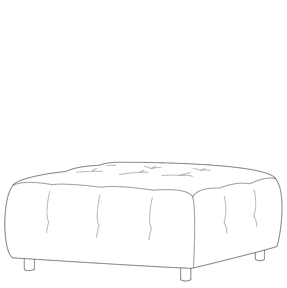 Couchhocker für Modulsofa Rasfera