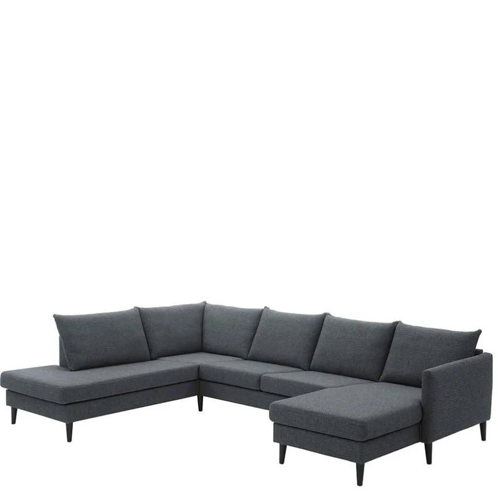 Couchlandschaft Anthrazit Sanctos