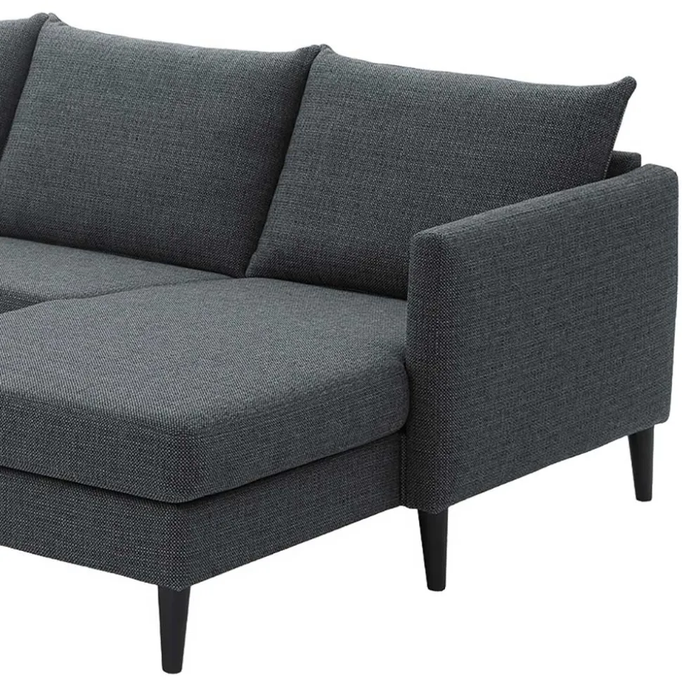 Couchlandschaft Anthrazit Sanctos