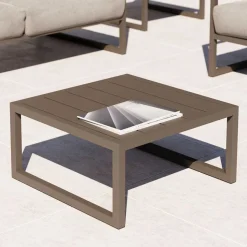 Couchtisch Aluminium Blanca