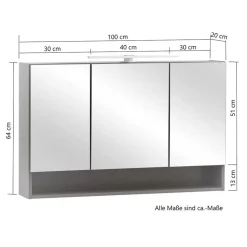 3D Spiegelschrank Eleon