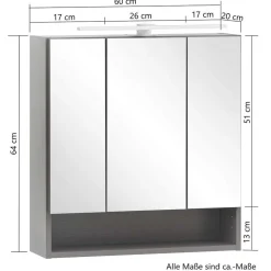 3D Spiegelschrank Eleon