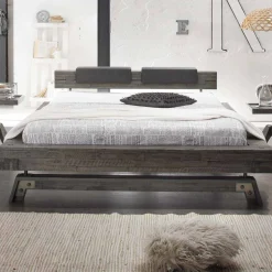 Design Massivholzbett Demtonca