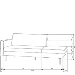 Design Recamiere Domago
