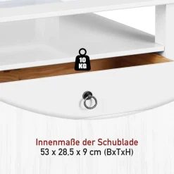 Designercouchtisch Alberto