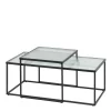 Designercouchtisch 2teilig Beau