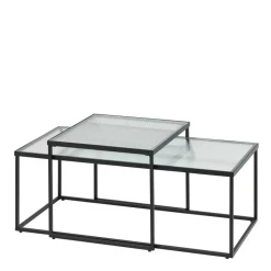 Designercouchtisch 2teilig Beau