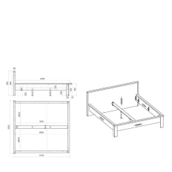 Doppel Bett Dionada