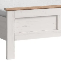 Doppel Bett mit Konsolen Drienna