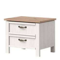 Doppel Bett mit Konsolen Drienna