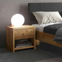 Doppel Bett mit Konsolen Lilith