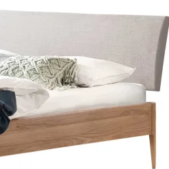 Doppelbett Eiche hell Ashela
