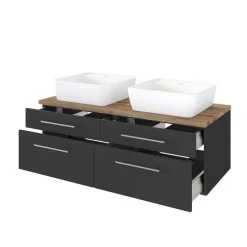 Doppelwaschbeckenschrank Hayos