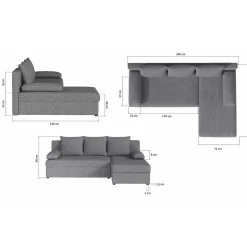 Ecksofa Andalo