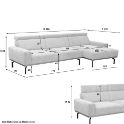 Ecksofa Jitalca