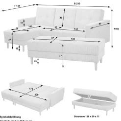 Ecksofa Lakrym