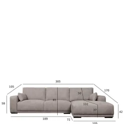 Ecksofa Turina