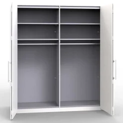 Falttürenkleiderschrank Gehvonda
