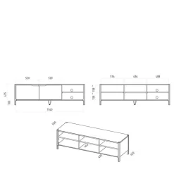 Fernsehschrank Koropi