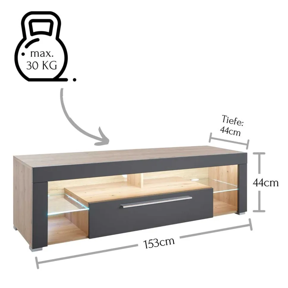 Fernsehunterschrank Vorazio