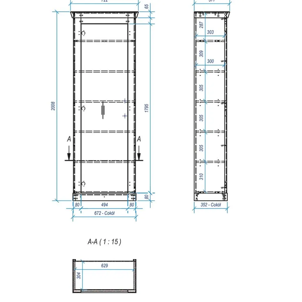 Flurschrank Flurencina