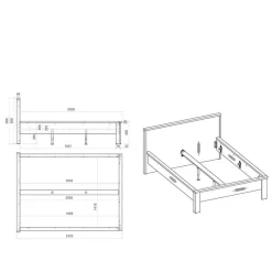 Französisches Bett Dionada