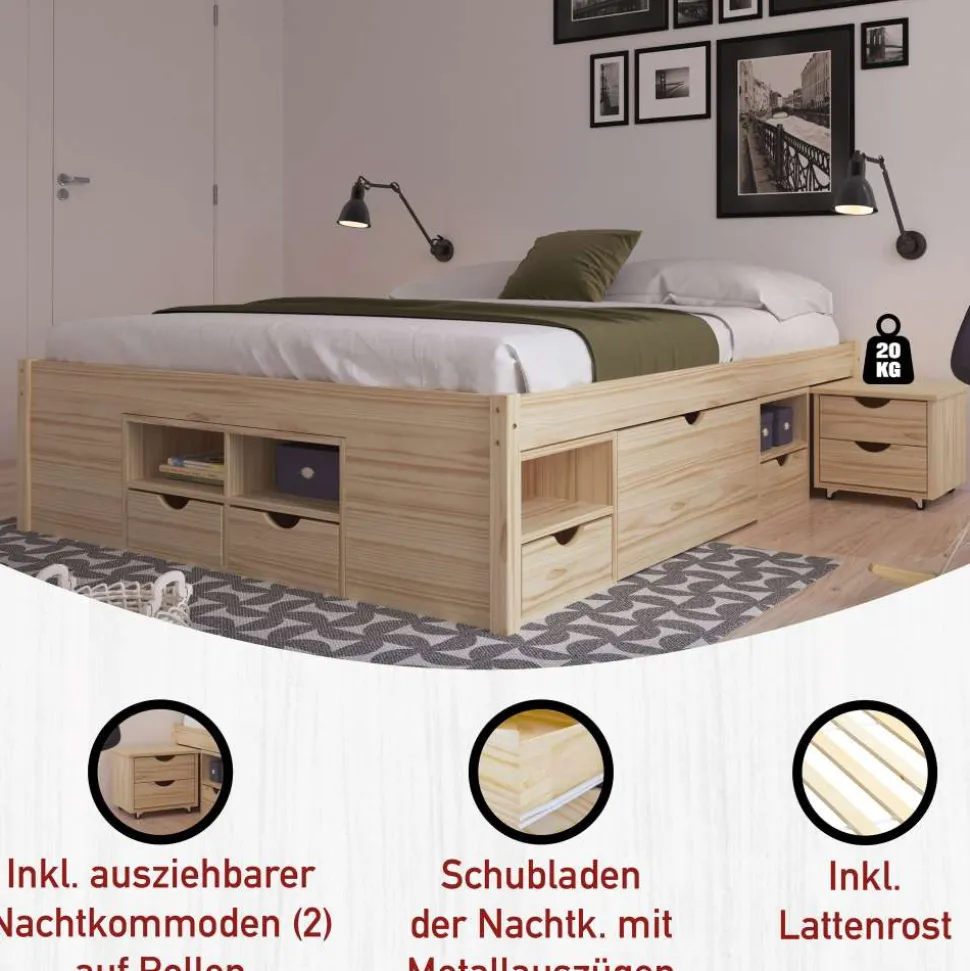 Funktionsbett Wyola