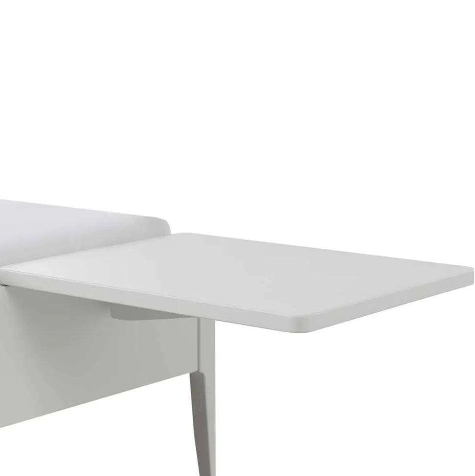 Futonbett in Weiß Mutez